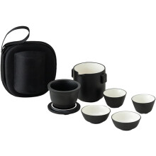 Conjunto de chá portátil Kung Fu Acessórios chá chá cerâmica e xícaras