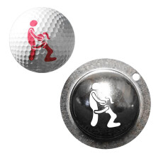 Golf Ball Marker Schablone Humor