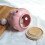 Ceramic Storage Cans Bamboo Lid Garlic Ginger Storage Tank Hollow Out Kitchen Organizer Tools Home Decor 2