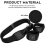 Conjunto de cinturón y muñequera ajustables compatible con HTC Vive Tracker 2