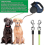 Double Retractable Dog Lead, Reinforced Extendable With Non-slip Handle Dog 4
