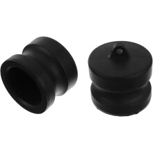 2pcs Cam Lock Dust Plug Pp Plastic Camlock Connector Fittings Mangueira para Adaptador de Bomba Cam Lock Conectores Elétricos