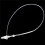 Plastic Snap Lock Pins Security Loop Tag Fasteners 6000PCS 2