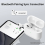 Συμβατό με θήκη φόρτισης Apple AirPods 4, ακουστικά Bluetooth, θύρα USB-C, ασύρματο κουτί 5