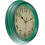 (green) Relógio de Parede Quartzo 12 Polegadas (30 cm) Estilo Vintage para Sala de Estar, Quarto, Escritório 2