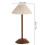 Bedside Sleeping Light 3 Color Dimmable Nightstand Light Rechargeable Decorative Table Light with Base Bedroom Living A 6
