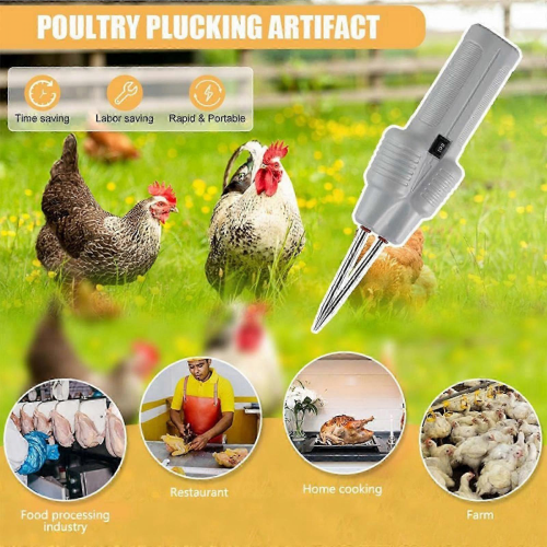 Electric Poultry Feather Plucker Rechargeable Small Chicken Plucker Machine cs 2