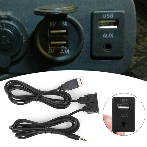 AUX USB Einbaukabel 3.5mm 2
