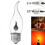 (1-E14) Lâmpada LED de Chama Decorativa E14 E27 3W 220V para Quarto Sala 2