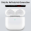 Compatible with Apple AirPods 4 Charging Case with USB-C &amp; Wireless Charging 4