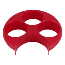 Food Control Meal Measure Plate Diet Portion Weight Loss Healthy Eating Slim New, Red
