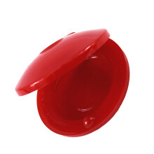 Kinder Finger Castanet rot Kunststoff