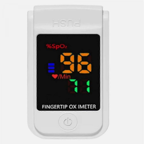 Portable home blood glucose meter + oximeter, suitable for the elderly 2