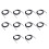 Thermistor NTC Set 10 Stück 2m 1