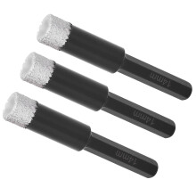 Vakuum-gelötete Diamantbohrer 14mm 3er