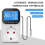 Digital Temperature Controller Socket Outlet Thermostat with Time Sensor Probe Heating Cooling Switch 16A EU Plug 4
