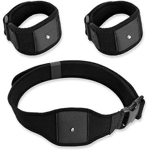 Conjunto de cinturón y muñequera ajustables compatible con HTC Vive Tracker 1