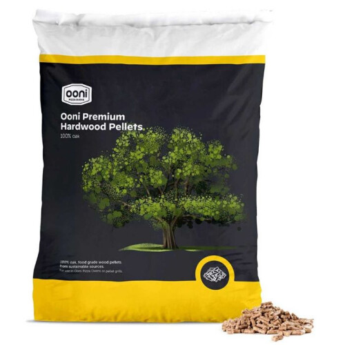 Ooni Premium Pellets bois dur 10 kg chêne 1