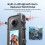AMAGISN Quick-Release Plastic Cage for  X4 Air, Drop-Proof Camera Expansion Protection Frame for Aciton Camera Black 6