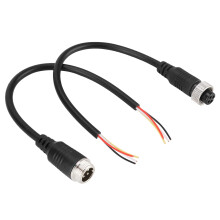 4-Core AV-Verlängerung 20cm Paar