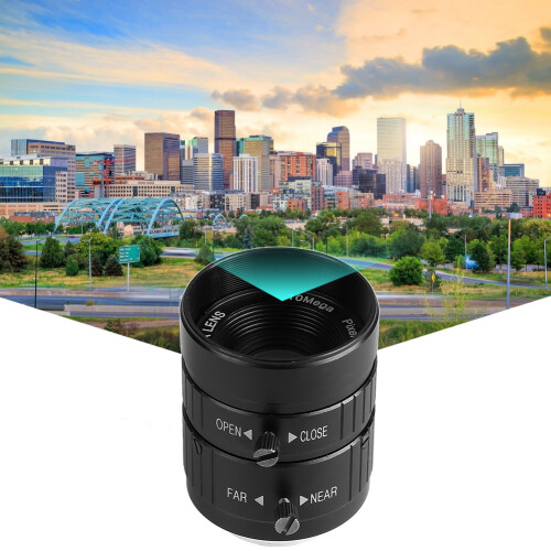 C-Mount 25mm F1.4 Objektiv manuell