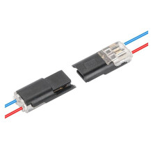 2 Pin Plug Docking Electrical Connector LED Wire Cable Automotive No Break Lines Connector Strip Terminal Connection