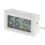 (White with Probe) Termometro igrometro per rettili con sonda e display LCD per terrari e acquari. 2