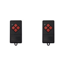 2X for Dickert MAHS40-04 Remote Control for Garage Doors Long-Range Transmitter 40.685MHz