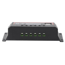 LCD Solarregler Dual USB 2,5A PWM 12V 24V Auto