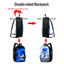 Doppelseitiger Cartoon Schulrucksack