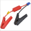Booster cable for car battery with reverse charge protection 4