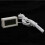 (White with Probe) Termometro igrometro per rettili con sonda e display LCD per terrari e acquari. 5
