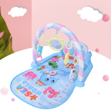 Fußklavier Musikspielzeug Baby Rack Blau