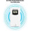 Draadloze buitentemperatuursensor, vervangende sensor voor weerstations. 4