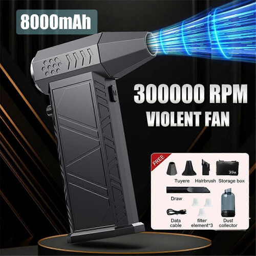Φυσητήρας αέρα υψηλής ταχύτητας 300000 σ.α.λ., ισχυρός αεροφυσητήρας με αβ 1
