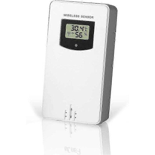 Draadloze buitentemperatuursensor, vervangende sensor voor weerstations. 2