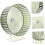 Roue d’exercice silencieuse pour hamster, chinchilla et rat, design doré, base robuste, 25 cm pour cage 2