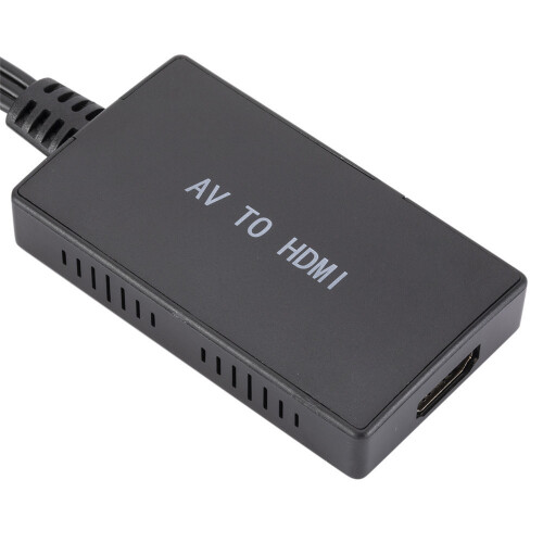 Μετατροπέας RCA σε HDMI για συσκευές αναπαραγωγής DVD με υποστήριξη 1080p και 2