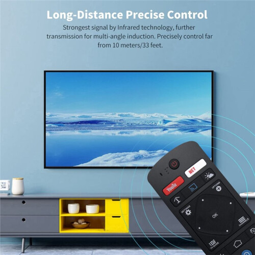 Replace S461V07.06 Remote Control for   TV S461V07.06 Remote Control 2