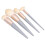 10er Set Make-up Pinsel weich blau 1