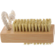 Escova de limpeza Escova de pó portátil duplo lado para manicure pedicure