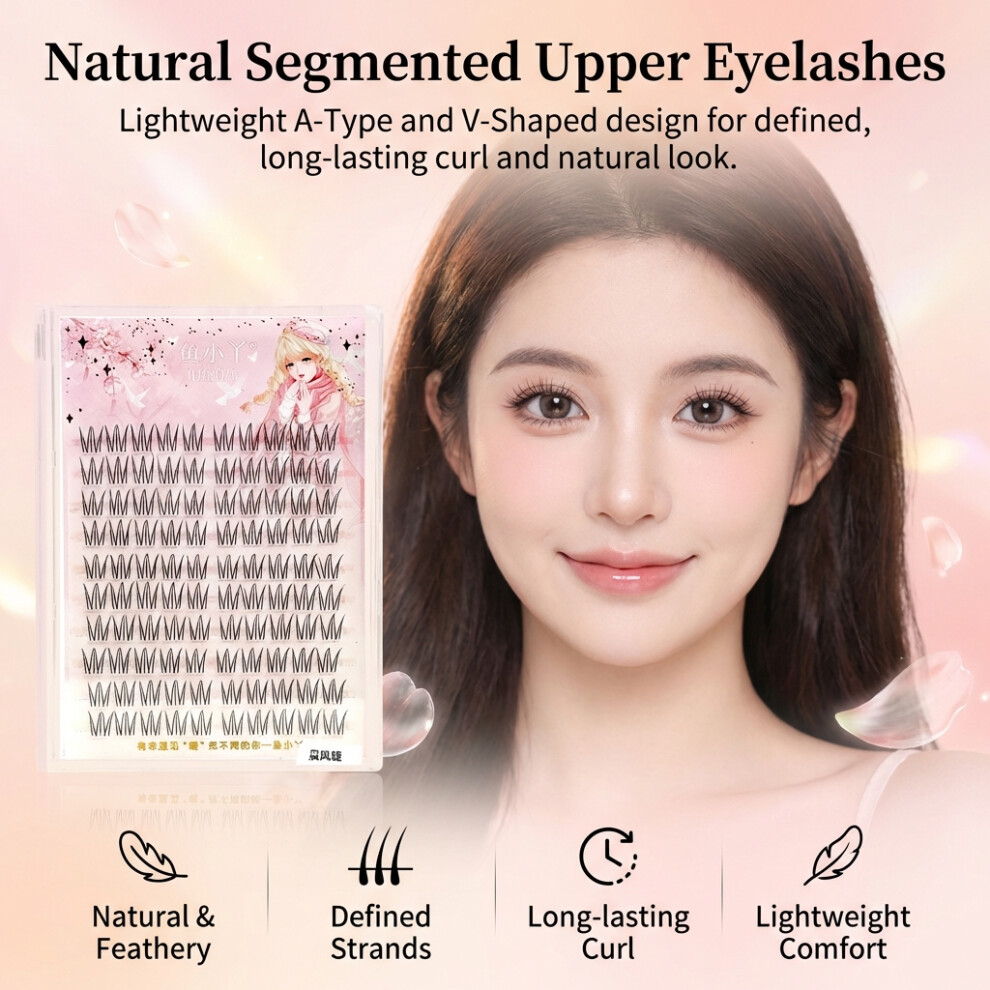 Reach-Tools Natural False Eyelashes For Daily & Party Use