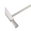 2pcs Double Face Small Metal Hammer 8 Inch Round Triangle Dual- Multifunctional Mallet 5