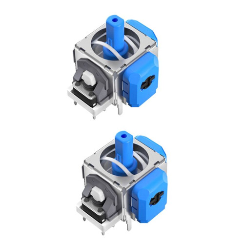 2Pcs for PS5 TMR Electromagnetic Anti Drift Joystick Controller Repair Replacement Gaming Accessories 2
