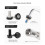 Bicycle Puller Sprocket Crank Removal Tool Bicycle Maintenance Tool Sprocket Middle Axis Puller Repair Tool 5