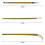 8PCS/Set Writing Brush Pottery Tools Painting Painted Hook Pen Sweep Dust Hydration for Ceramic Clay Polymer Tool 8