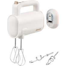 Handmixer - SENCOR - SHM 9130WH - 8 Geschwindigkeiten - Kabellos - Weiß