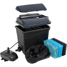 Gravitationsfilter für Teich - UBBINK - SmartClear 9000 PlusSet - UV-C 9W - Pumpe proLine 3000 - 4500-9000 L