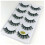 (G802) 3D False Eyelashes, 5 Pairs, Natural Look 1