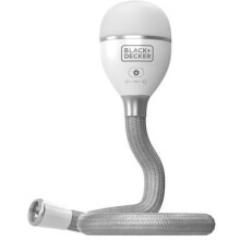 Schlangenlampe 2 in 1 - BLACK&DECKER - BDCFSL01-XJ - 3,5V - 150/50-500 Lumen - Flexibles Gehäuse